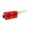 SCHUKO DOBLE PERFIL PLUS ROJO