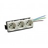 SCHUKO TRIPLE PERFIL PLUS BLANCO