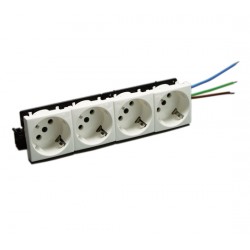SCHUKO CUADRUPLE CON...