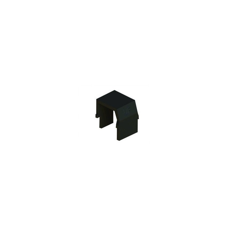 TAPA CIEGA PARA HUECO KEYSTONE NEGRO