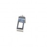 PLACA METALICA 1xRJ45 PARA CARRIL DIN KE