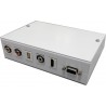 CAJA METAL VGA+HDMI+USB+2RCA+1 MINIJACK
