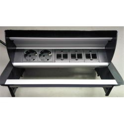 PERFIL PLUS EMPOTRAR MESA C/TAPA 2SK+6KE