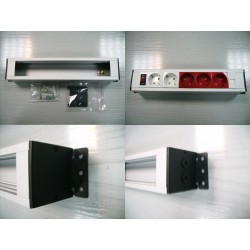 PERFIL PLUS 6 HUECOS 45x45