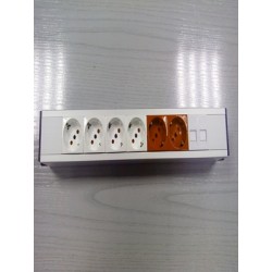 PERFIL PLUS 8 HUECOS 45x45