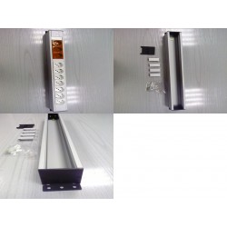 PERFIL PLUS 12 HUECOS 45x45