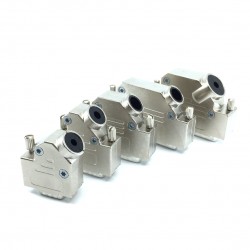 CARCASA DB25 METAL 45º ZINC...