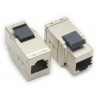 DOBLE HEMBRA RJ45 FTP CAT6A PANEL KEYSTO
