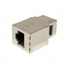 DOBLE HEMBRA RJ45 FTP CAT6A PANEL KEYSTO
