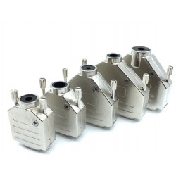 CARCASA DB25 METAL RECTA 180º