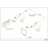 EXTENSOR BNC SDI 12G FIBRA LC 2km
