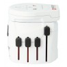 ADAPTADOR VIAJE UNIVERSAL UK USA + 1xUSB