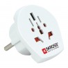 ADAPTADOR VIAJE UNIVERSAL UK USA + 1xUSB