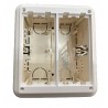 CAJA EMPOTRAR DE MECANISMOS 2 MODULOS