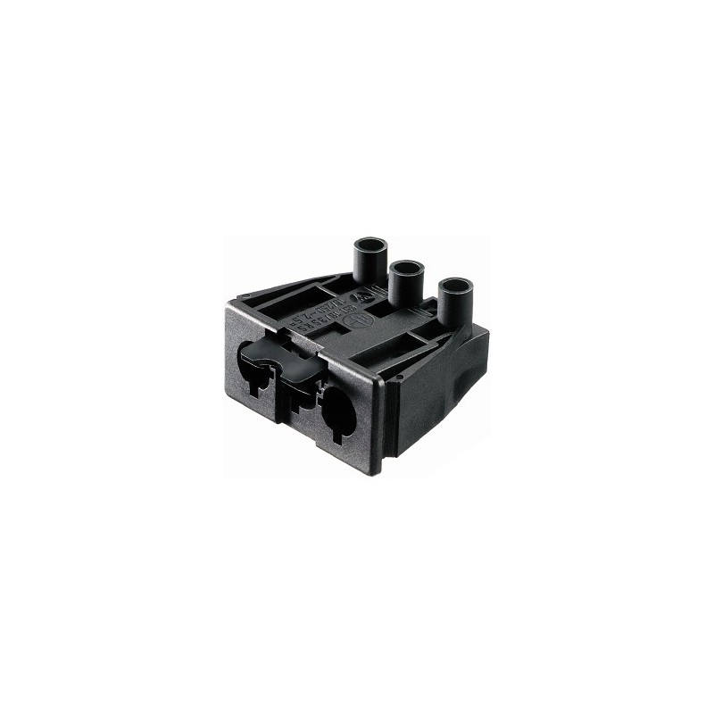 CONECTOR WIELAND M ENCASTRAR PLACA NEGRO