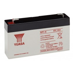BATERIA ACIDO 6V 3,0Ah YUASA