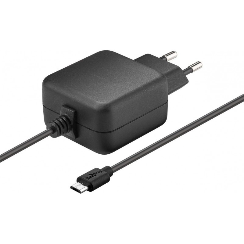 ALIMENTADOR 220V MICRO USB B 3,1A NEGRO
