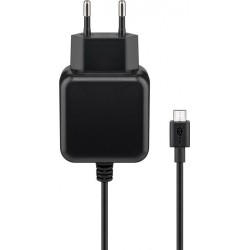 ALIMENTADOR 220V MICRO USB B 3,1A NEGRO