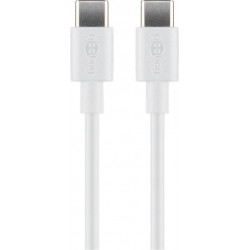 CABLE USB C M-M 1M BLANCO...