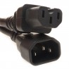 CABLE ALIMENTACION C14 M-C15 H 2M NEGRO