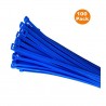 BRIDA NYLON 100X2,5mm AZUL 100 UNIT