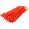 BRIDA NYLON 100X2,5mm ROJO 100 UNIT