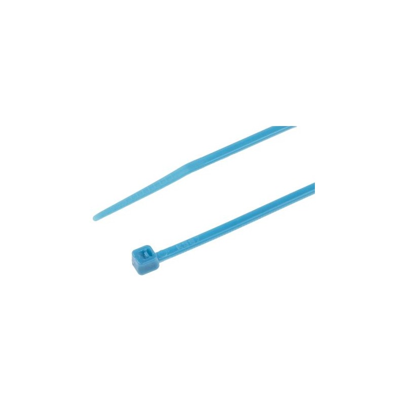 BRIDA NYLON 203X3,2mm AZUL 100 UNIT