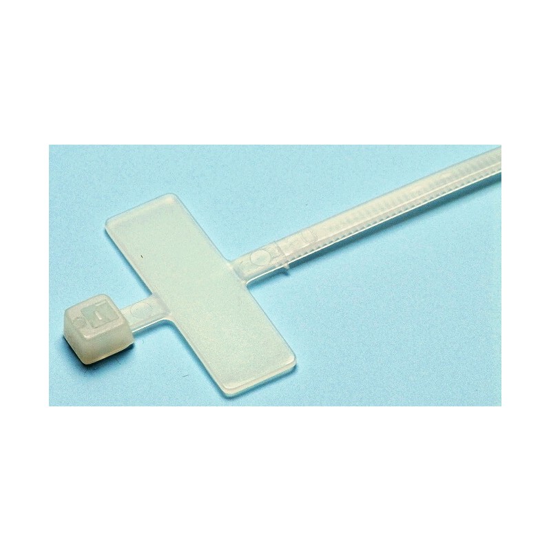 BRIDA BANDERA 100X2,5mm Sup.Marc.25x8mm