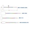 BRIDA BANDERA 100X2,5mm Sup.Marc.25x8mm