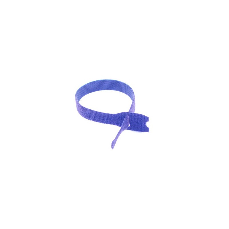 BRIDA DE VELCRO 125X12mm  AZUL (20UNIT)