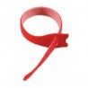 BRIDA DE VELCRO 125X12mm  ROJO (20UNIT)