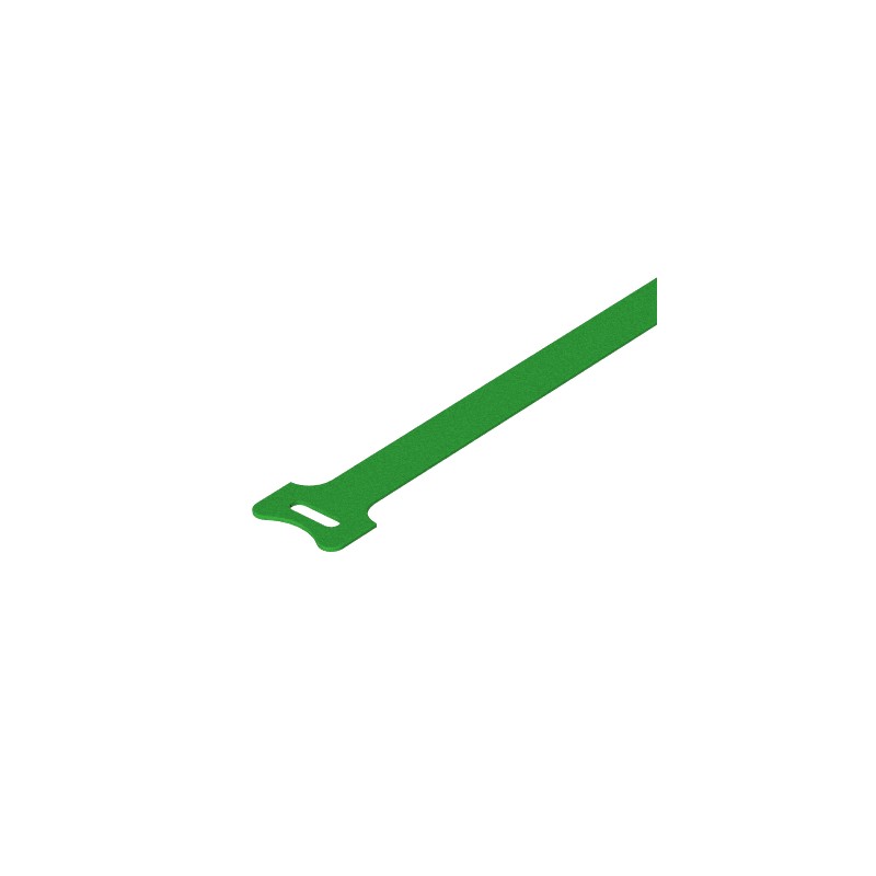 BRIDA DE VELCRO 180X12mm VERDE (20UNIT)