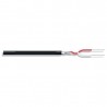 CABLE AUDIO 1x2x0,22 NEGRO LSZH