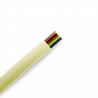 CABLE TELEFONICO PLANO 8 VIAS MARFIL