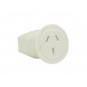 CONECTOR MACHO AR1-10R ARGENTINA BLANCO