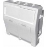 MODULO 45x45 2xRJ45 CON G-POLVO KEY BLAN