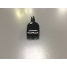 CONECTOR USB TIPO A HEMBRA SOLDAR AEREO