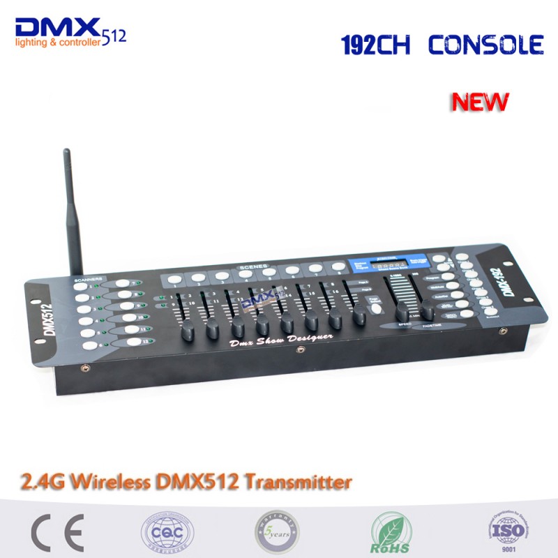 MESA CONSOLA DMX512 192 CANALES + WIFI