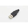 CONECTOR USB TIPO A MACHO SOLDAR+CARCASA