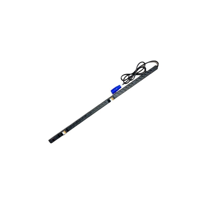 REGLETA 1U 24 SCHUKO+2MAGNE16A+CETAC 32A