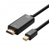 CABLE MINIDP M-HDMI M 2M NEGRO 2K 4K@30