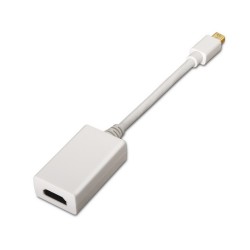 ADAPTADOR MINIDP M-HDMI H V.1.2 15cm BLA