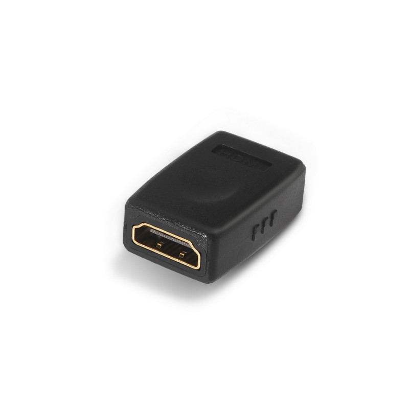 ADAPTADOR HDMI HEMBRA HEMBRA AEREO ORO