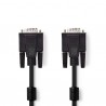CABLE VGA M-M 2MTS NEGRO CON FERRITAS