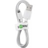 CABLE USB 2.0 TIPO A M-USB C M 0,5M BLAN