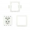 BASE SCHUKO CON T.T. EMPOTRAR+2xUSB
