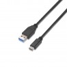 CABLE USB 3.1 TIPO A M-USB C M 1M NEGRO