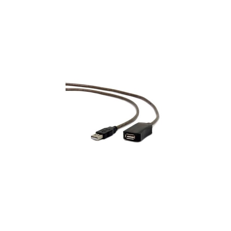 CABLE USB A 2.0 M-H AMPLIFICADO 10MTS