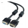 CABLE VGA M-H 3MTS NEGRO CON FERRITA