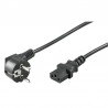 CABLE ALIMENTACION RED-CPU C13 1,8M NEGR